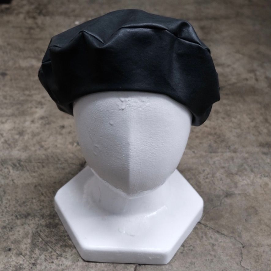 【お取り寄せ注文可能】Stretch Leather Beret