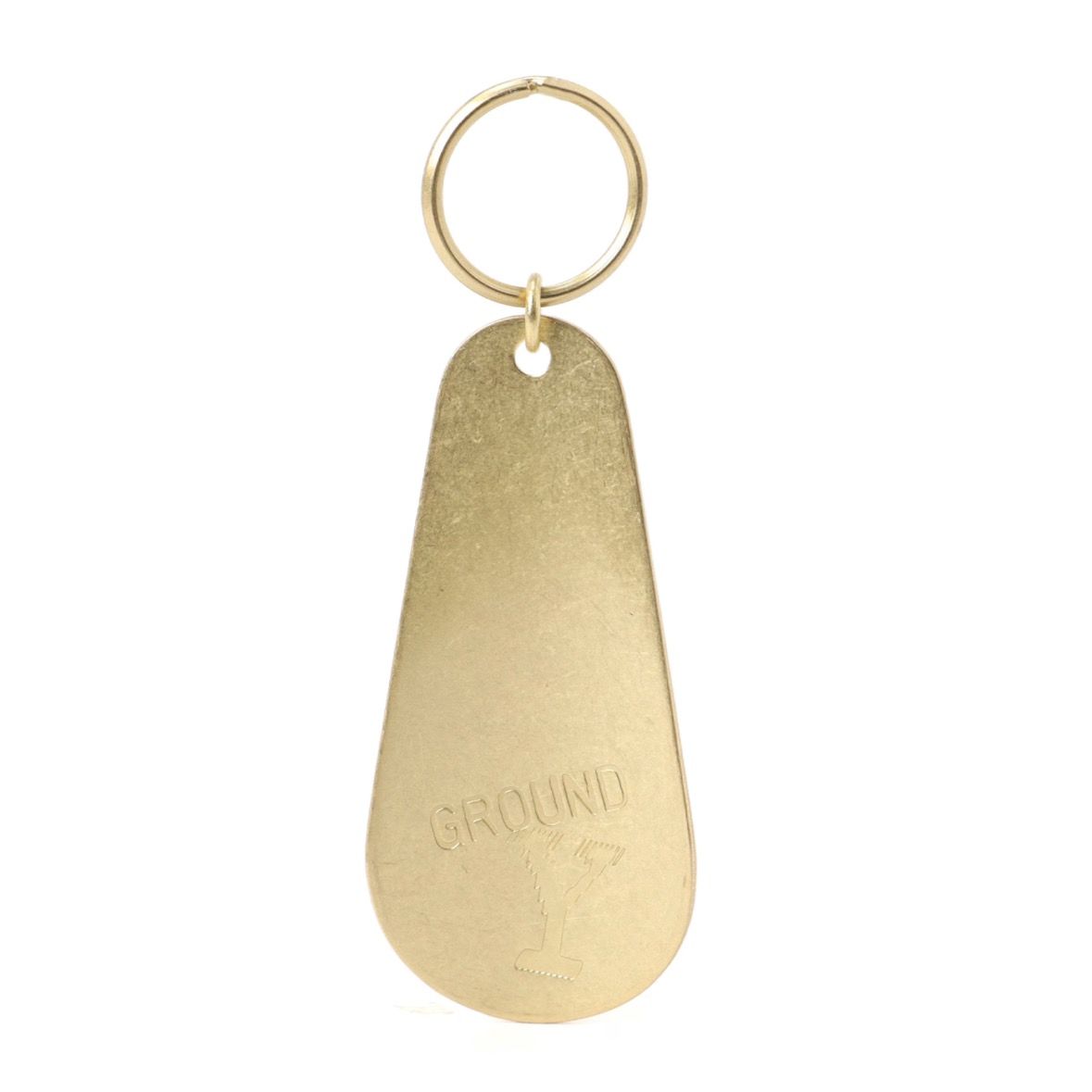 【残り一点】靴ベラキーホルダー(GOLD)