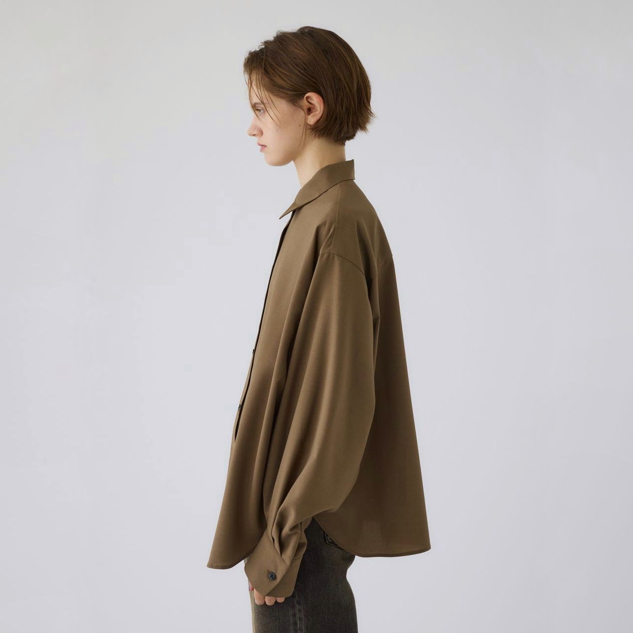 【残り一点】Round Cuff Blouse