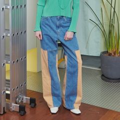 【残り一点】Panelled Jeans