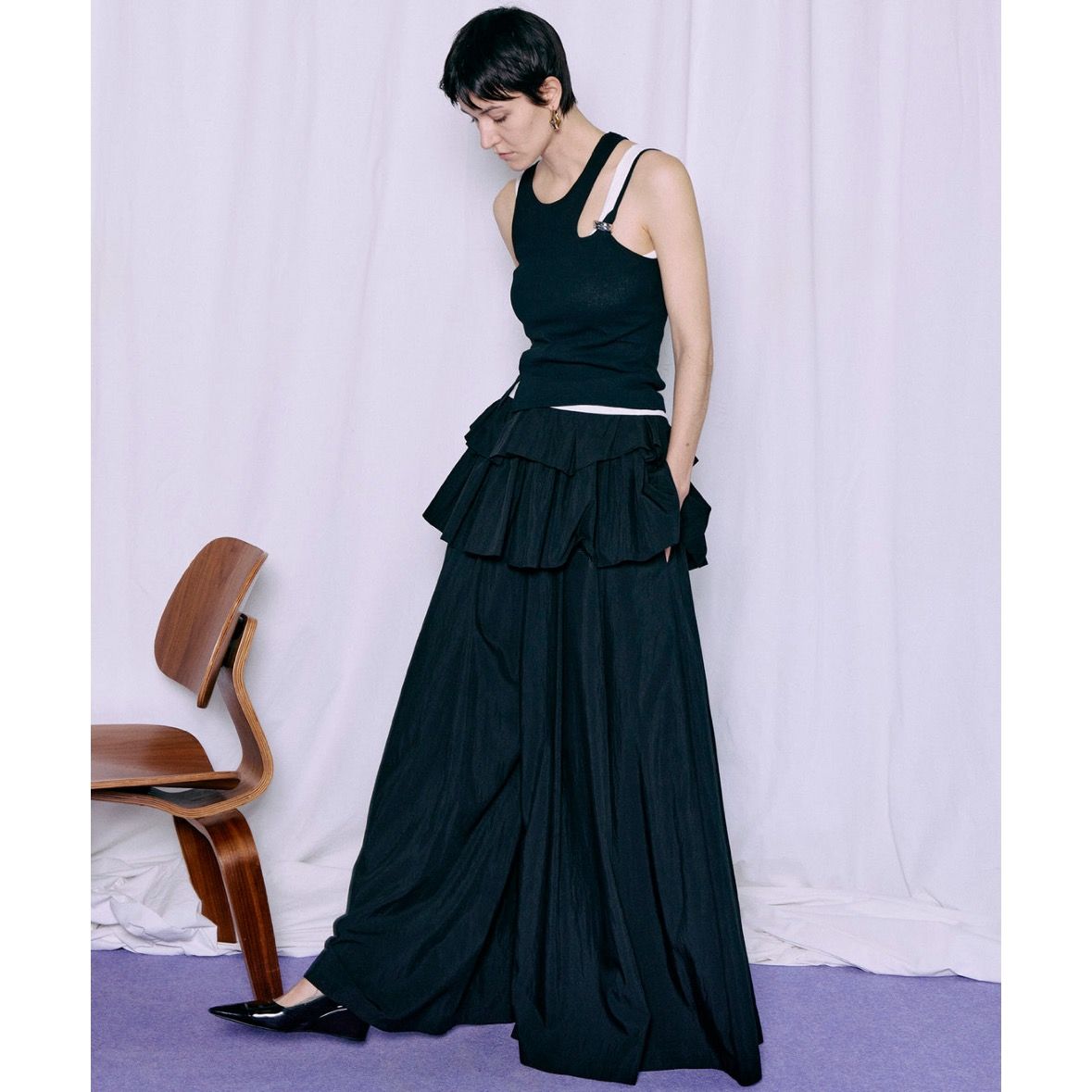 【残り一点】Motif Layered Tank Top