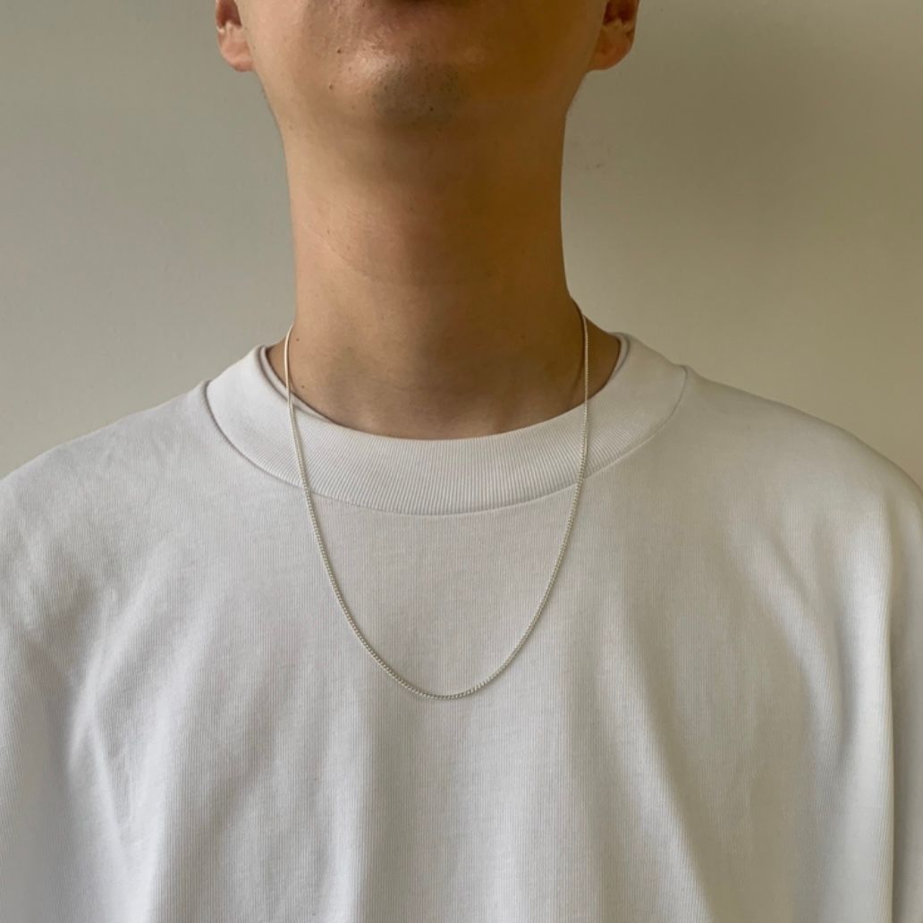 【お取り寄せ注文可能】Unisex Curb Chain Necklace 60