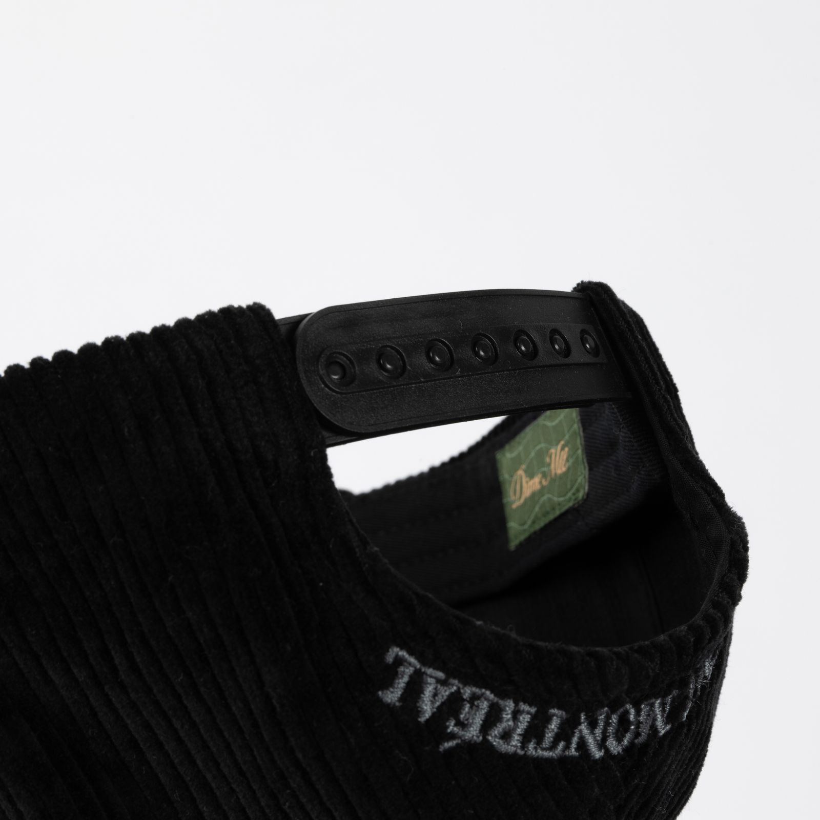 dime スタッズ付きキャップ 黒 Dime - 【残りわずか】Cord Full Fit Cap | ACRMTSM ONLINE STORE