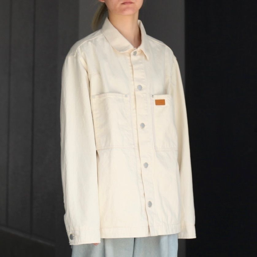 別注 YOKE SELVEDGE LINE DENIM SHIRT JACKET