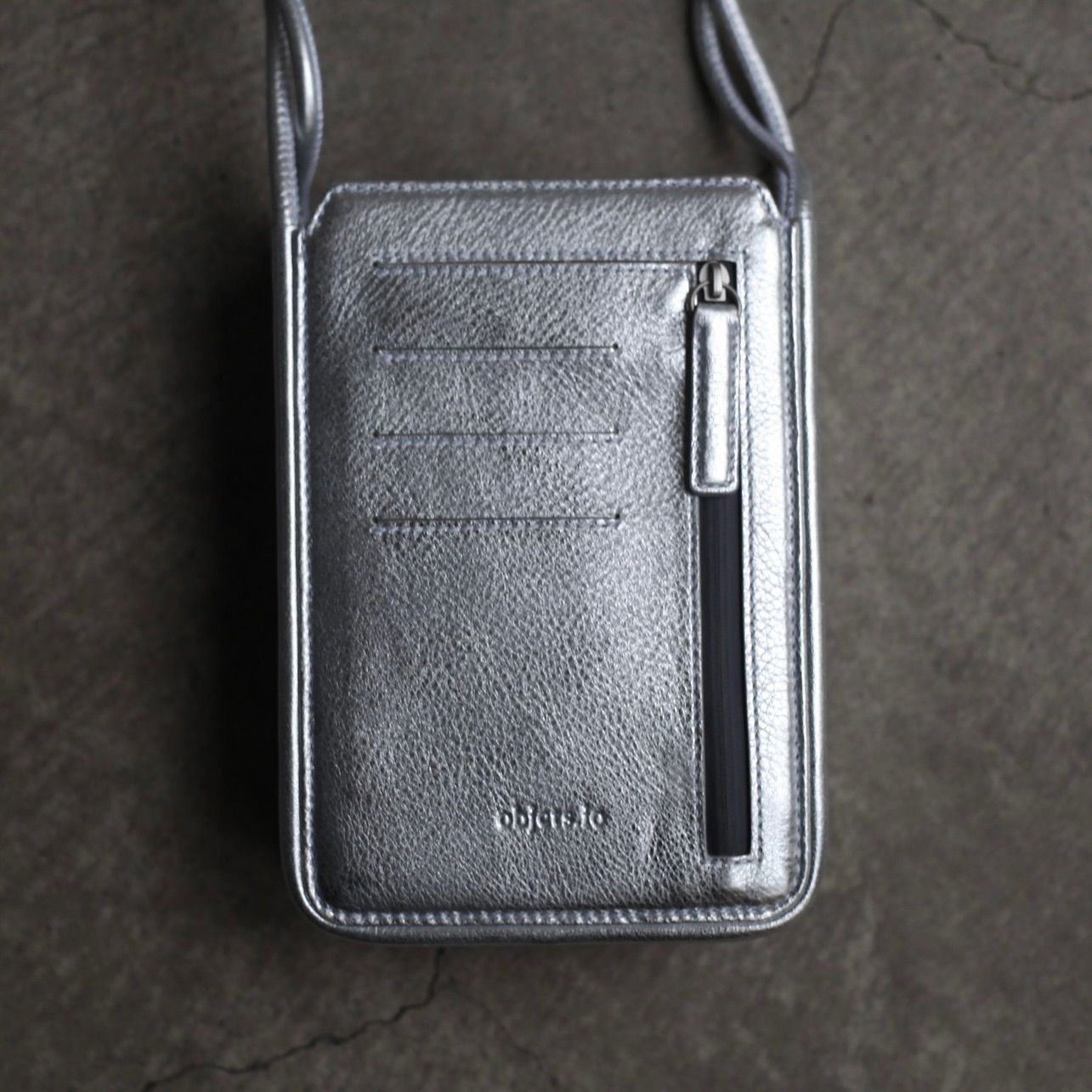 【残り一点】ウォレットバッグ_Wide(SILVER)