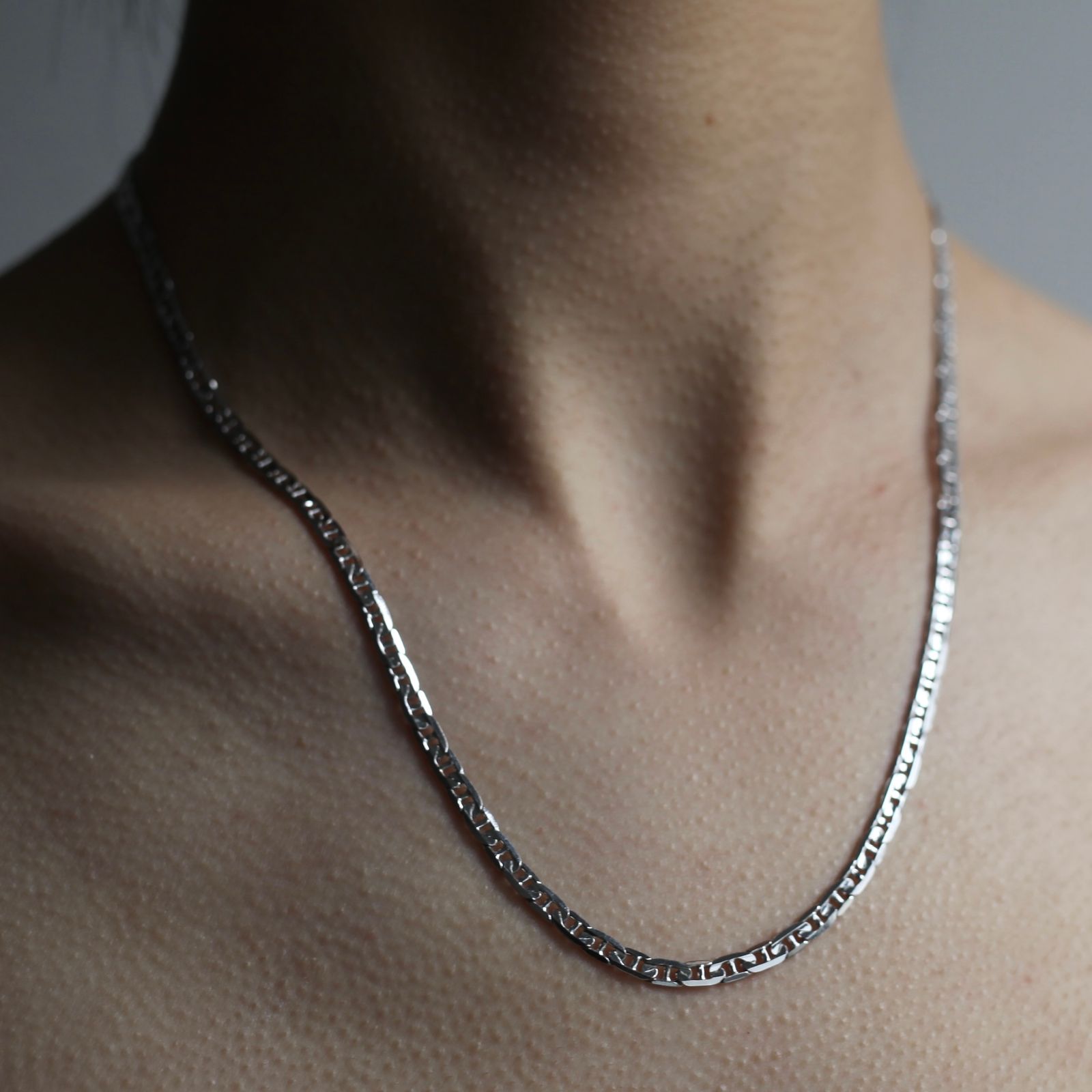 【残り一点】Carlo Necklace 50cm(SILVER)