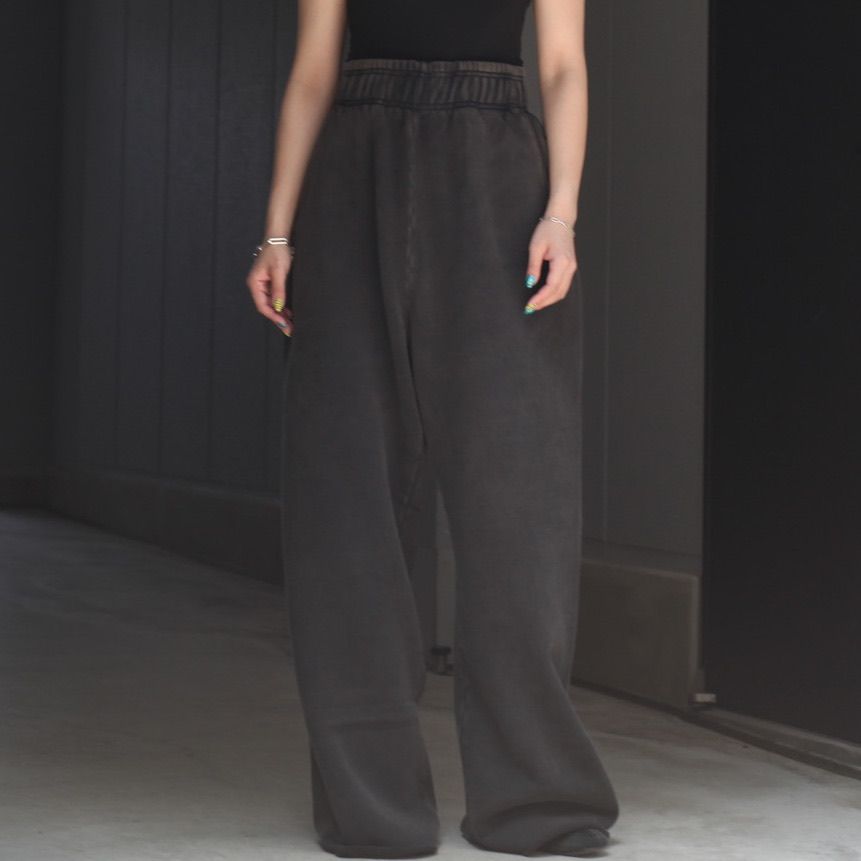 【最終値下げ】entire studio full sweat pants Entire Studios Men's Full Sweat Pants in Washed Black Entire