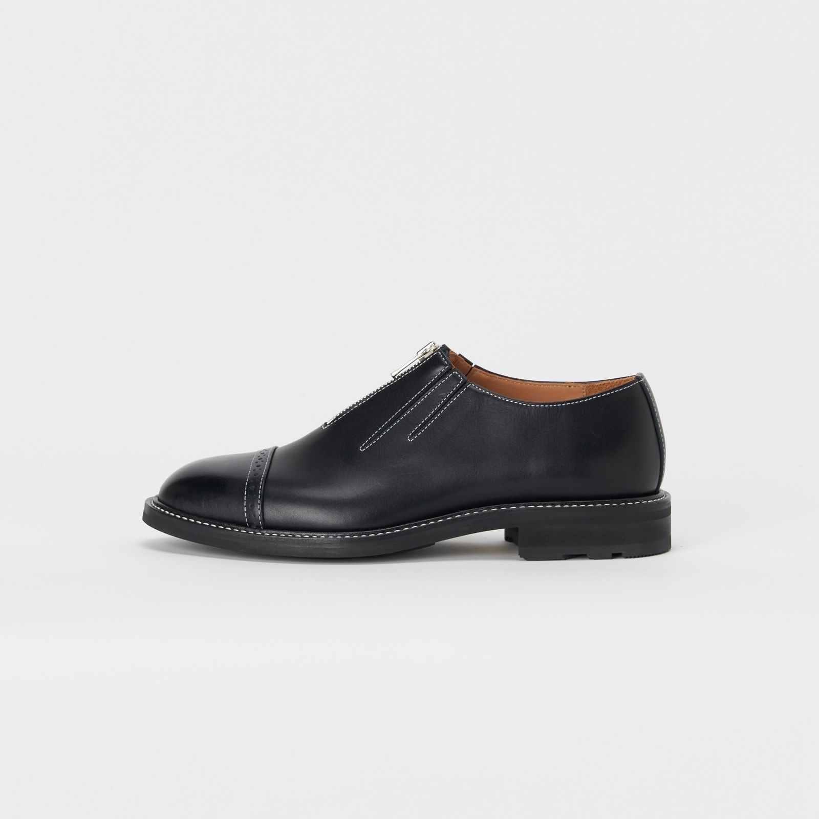 Hender Scheme - 【再販売通知受付可能】Front Fastner(BLACK×WHITE) | ACRMTSM ONLINE STORE