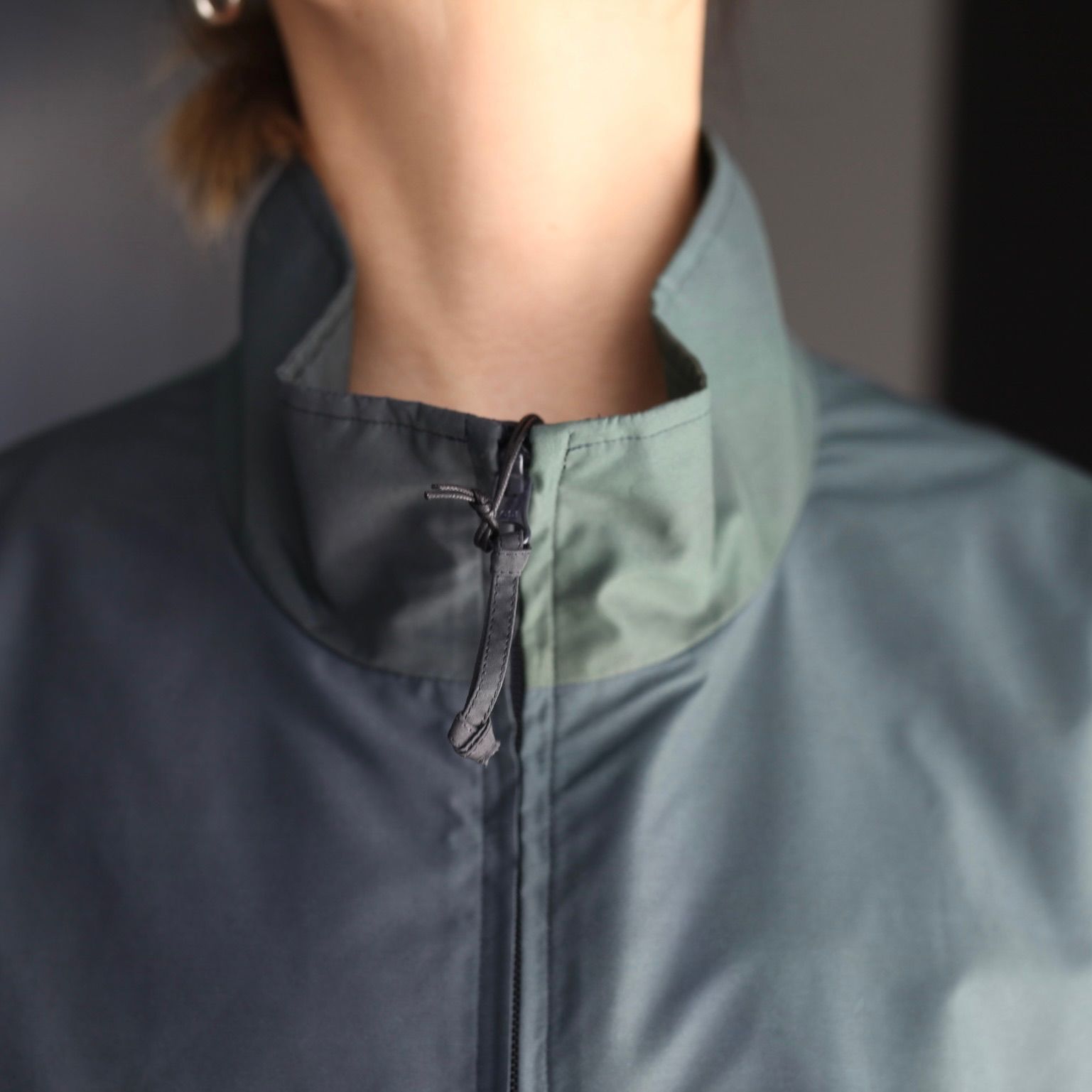 stein Windbreaker Stand Collar Jacket