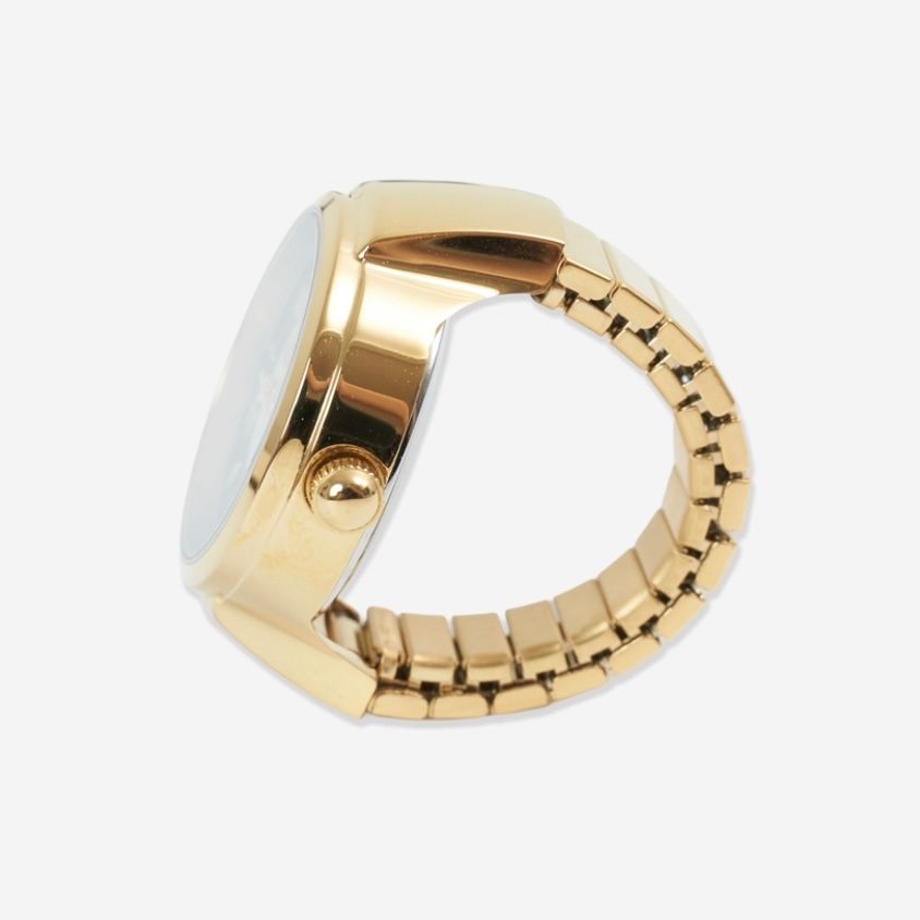 【残りわずか】Bullseye Ring Watch(GOLD×BLACK)