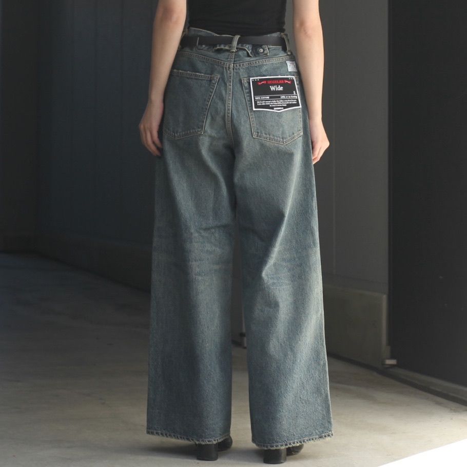 【残りわずか】Wide Vintage Denim Pants