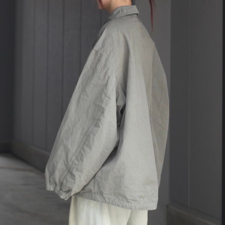 【残り一点】ガーメントダイオーバーサイズハーフコート