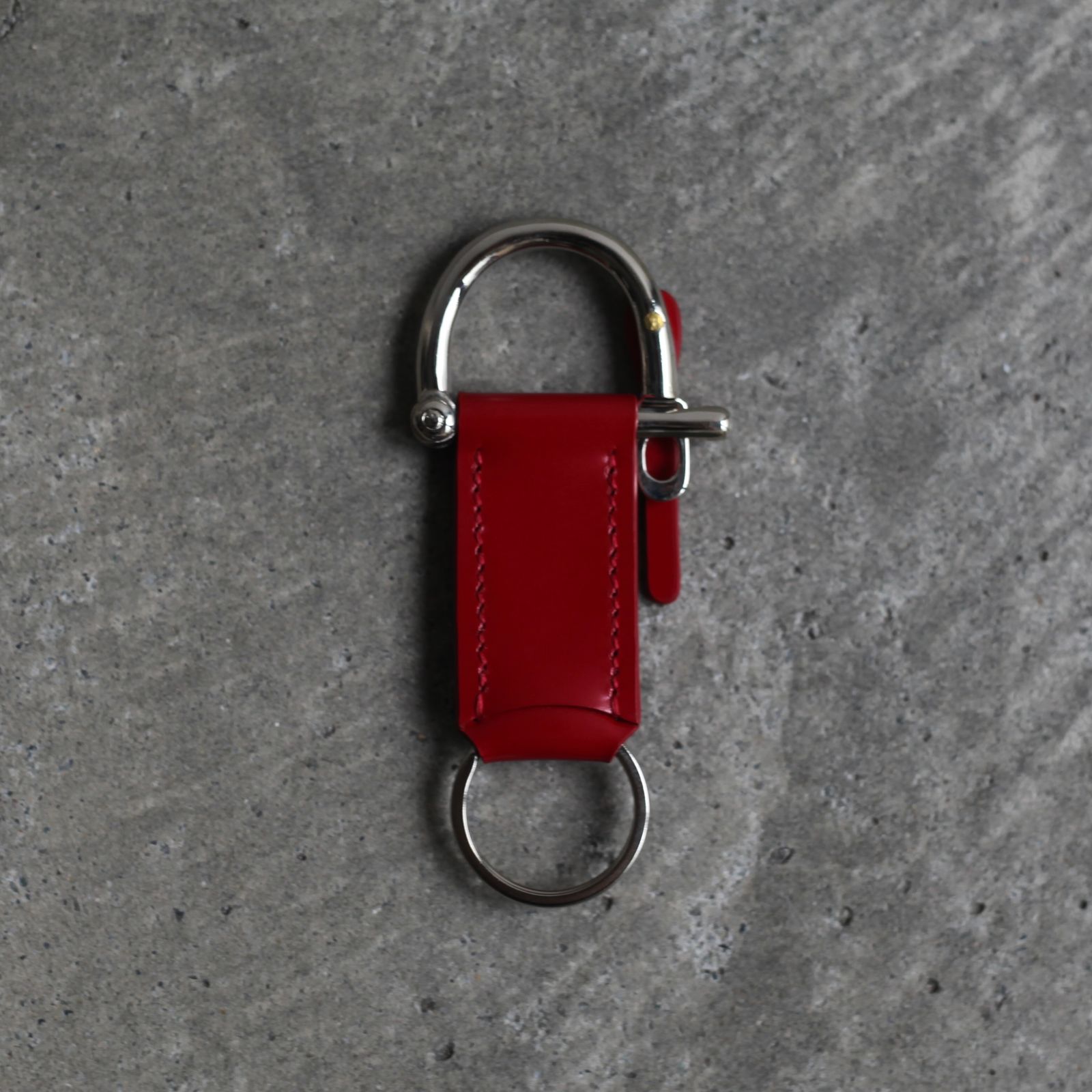 【残り一点】Karabiner Buckle Key Holder(CORDOVAN)