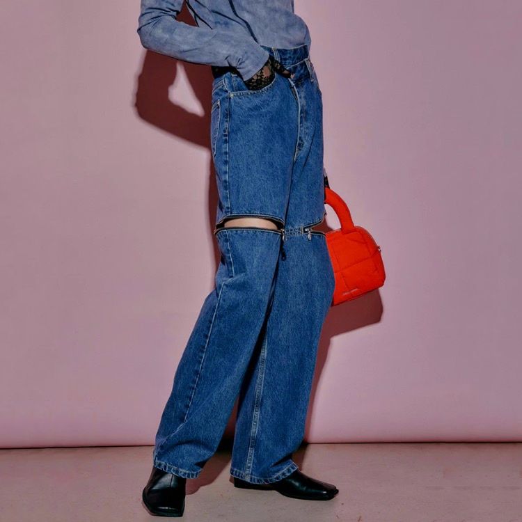 【残り一点】Side Slash Denim Pants