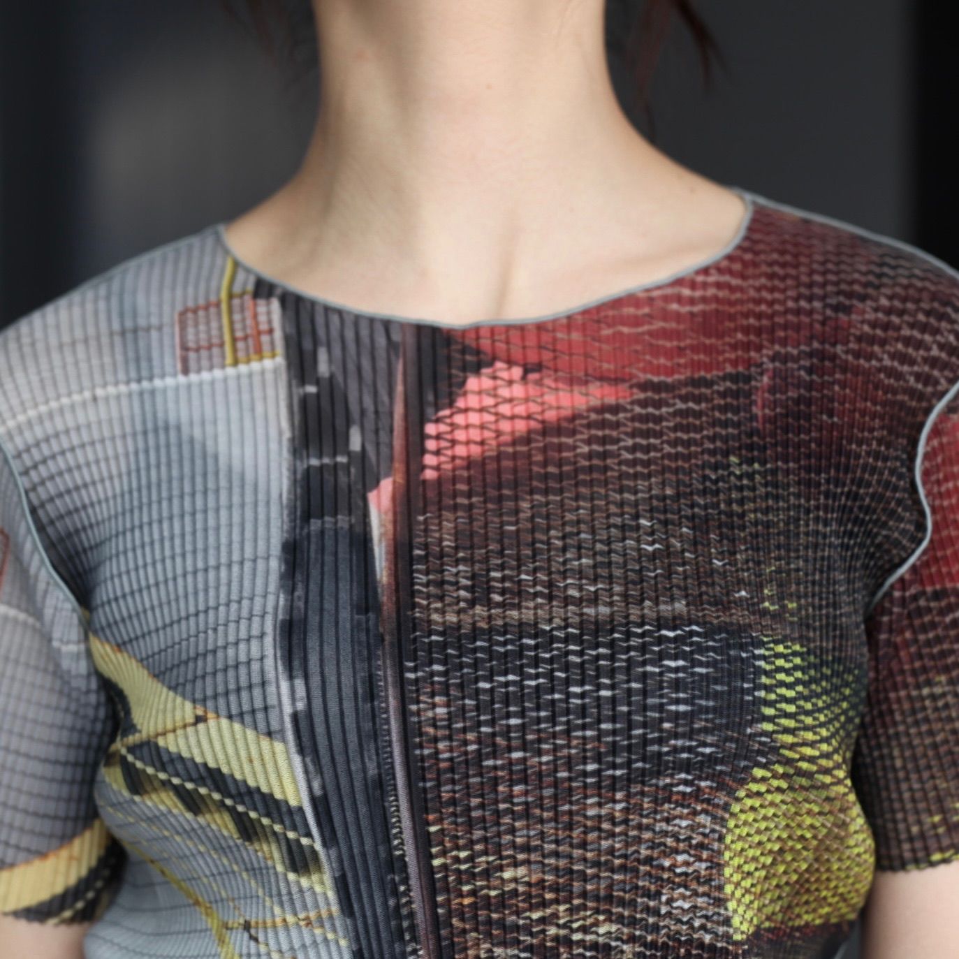 【残り一点】Sheer Graphic Top