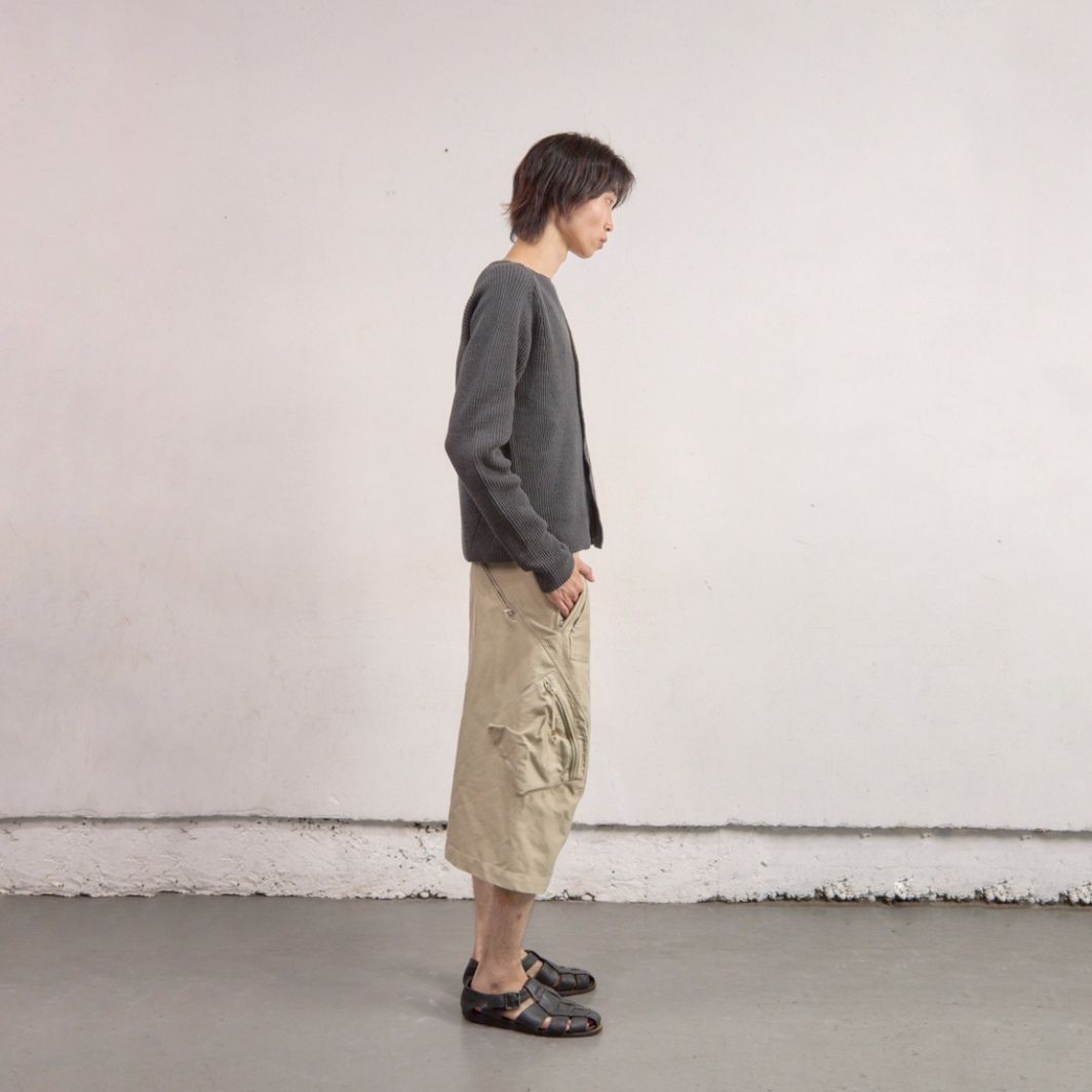 【残り一点】Ribbed Cardigan