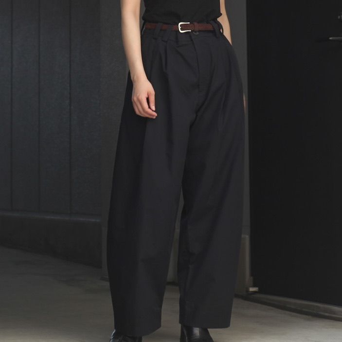 SUGARHILL New OMBRE TRIPLE PLEATED TROUSERS 20SSPT06 Size 1