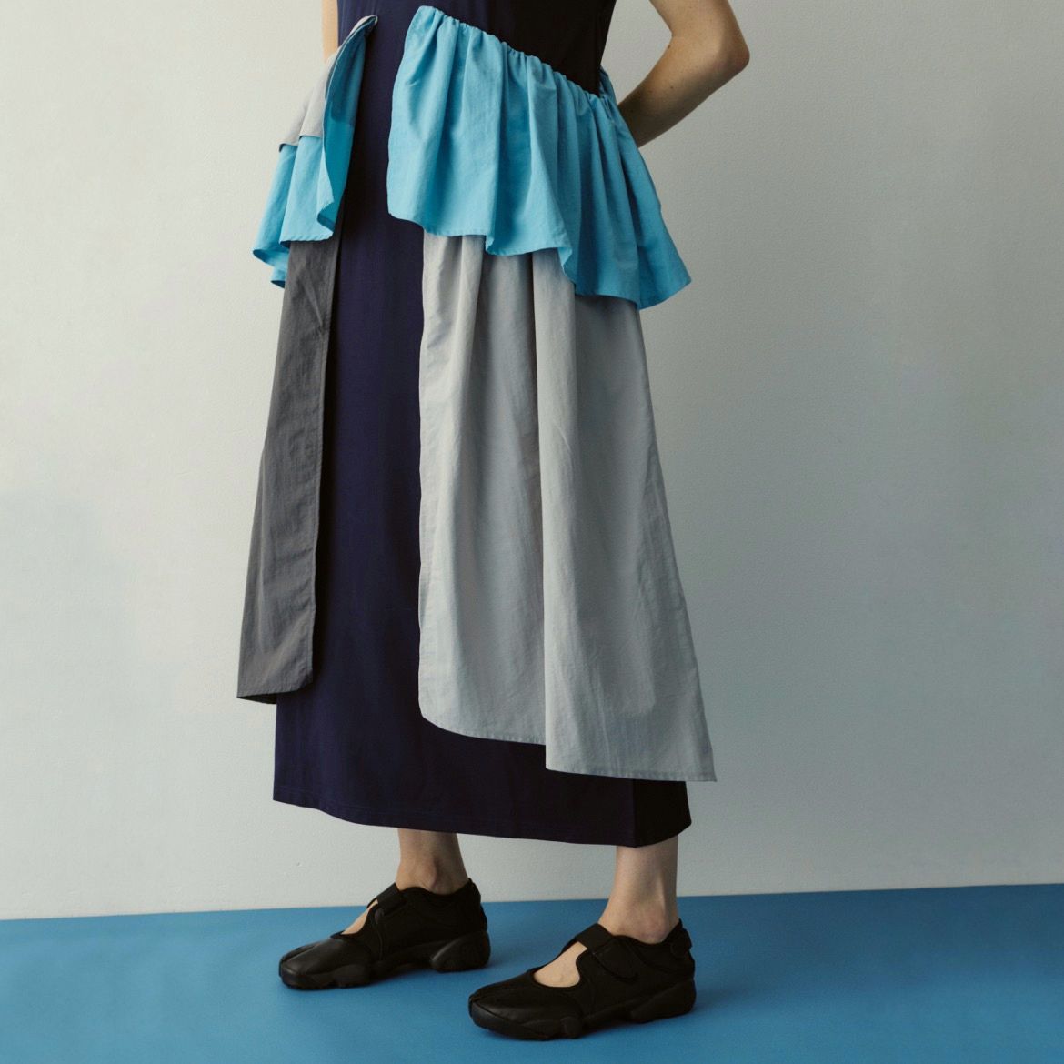【残り一点】Side Frill Pante Dress