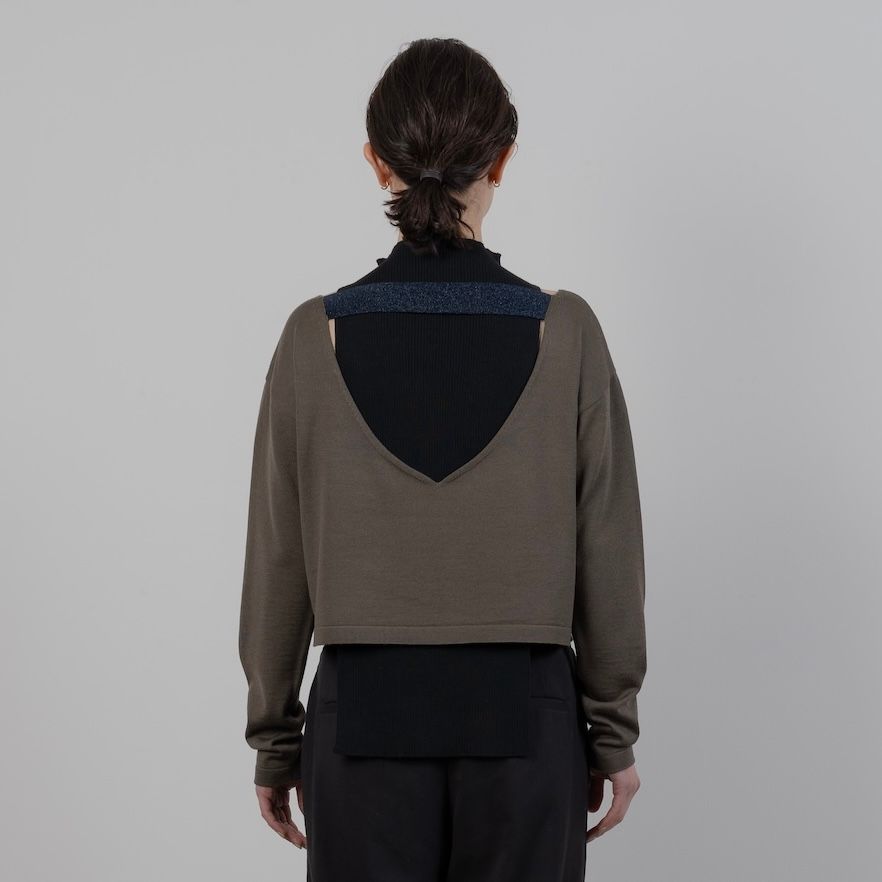 【残り一点】Combination Knitted Tops