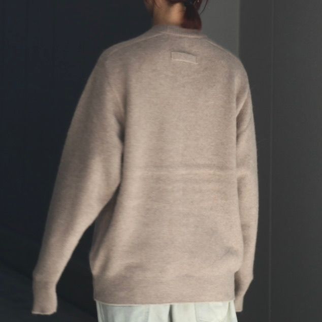 【残り一点】Fine Alpaca Knit Crew Neck LS