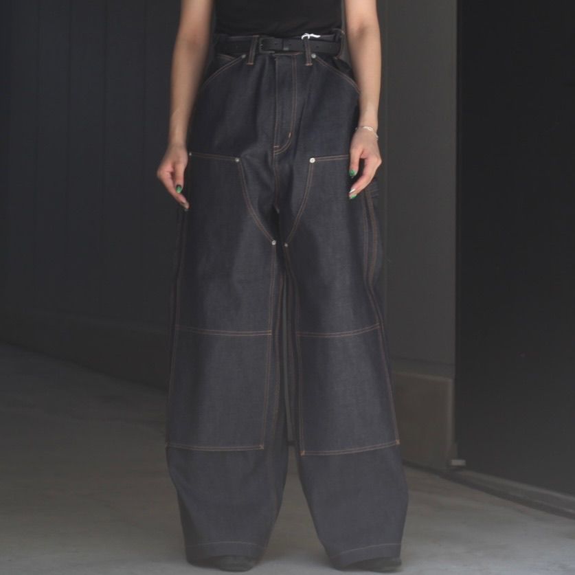 【残り一点】Rigid Painter Denim Wide Pants