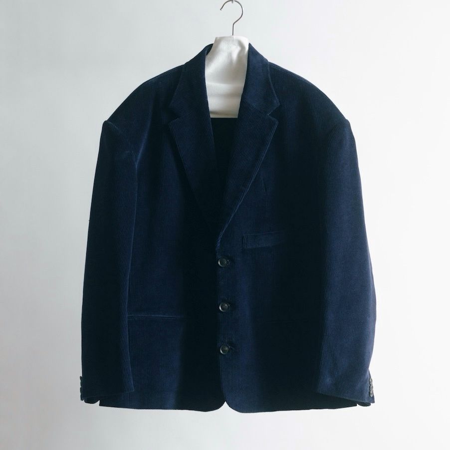 【残り一点】Round Big Shoulder Corduroy Jacket