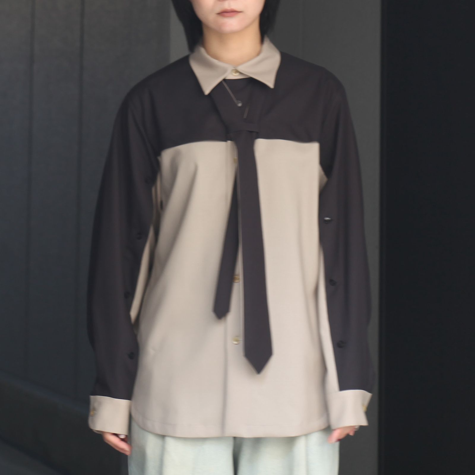 ETHOSENS - 【残り一点】Tie Shirt | ACRMTSM ONLINE STORE