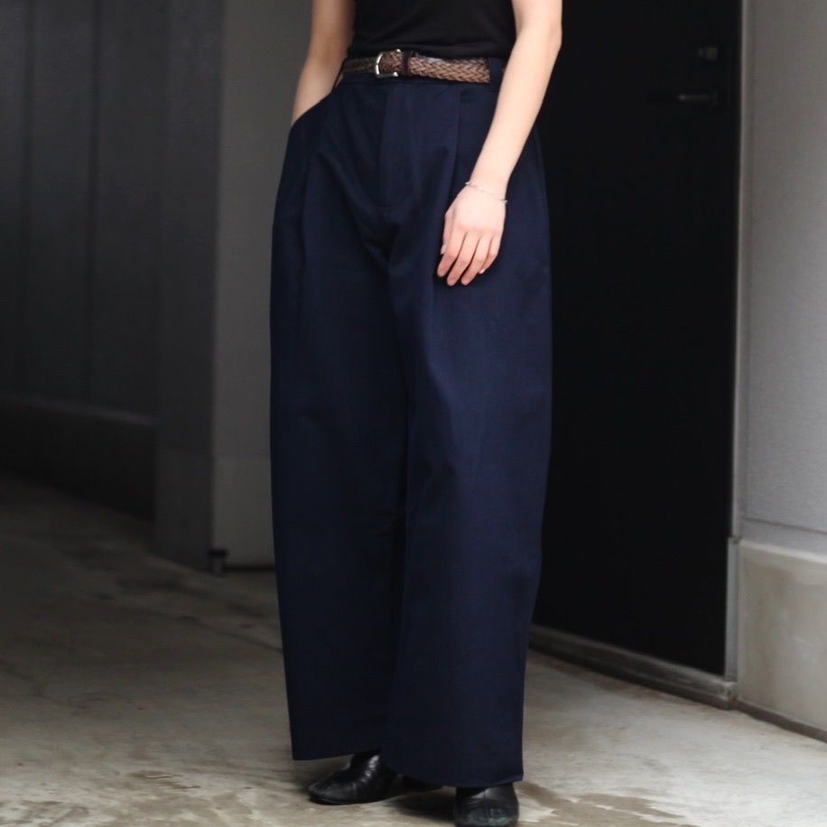 STUDIO NICHOLSON deep pleat volume pants1LDK