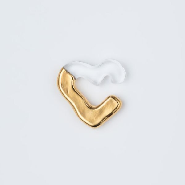 【お取り寄せ注文可能】Rough Heart Ear Cuff