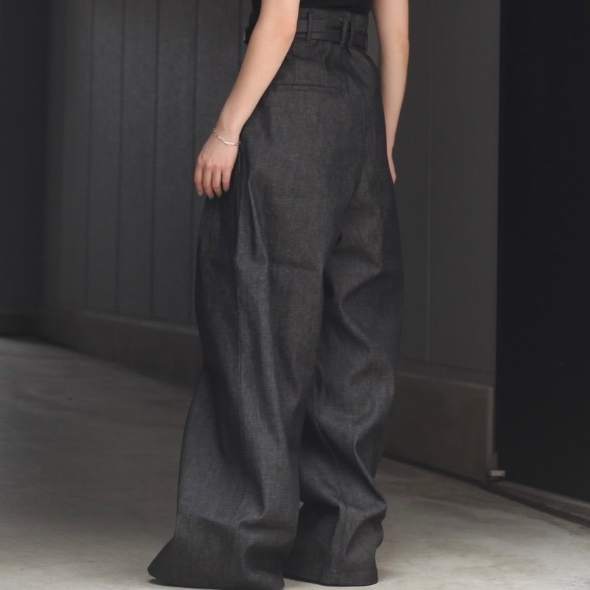 【残り一点】Hi Waist Baggy Denim Pants