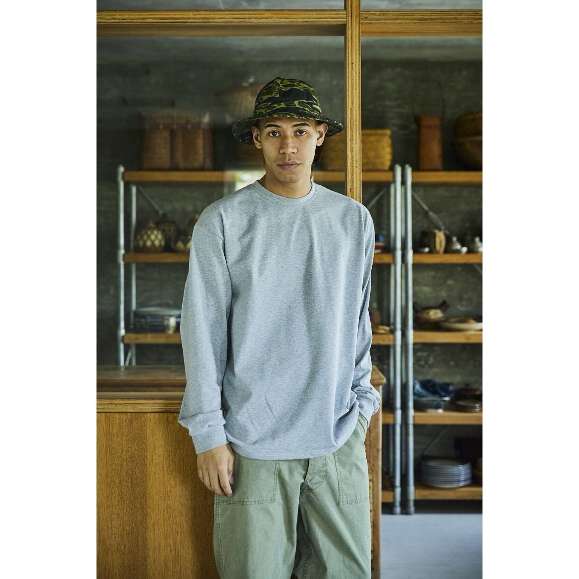 【残り一点】Sturdy Cotton Long Sleeve T-shirt