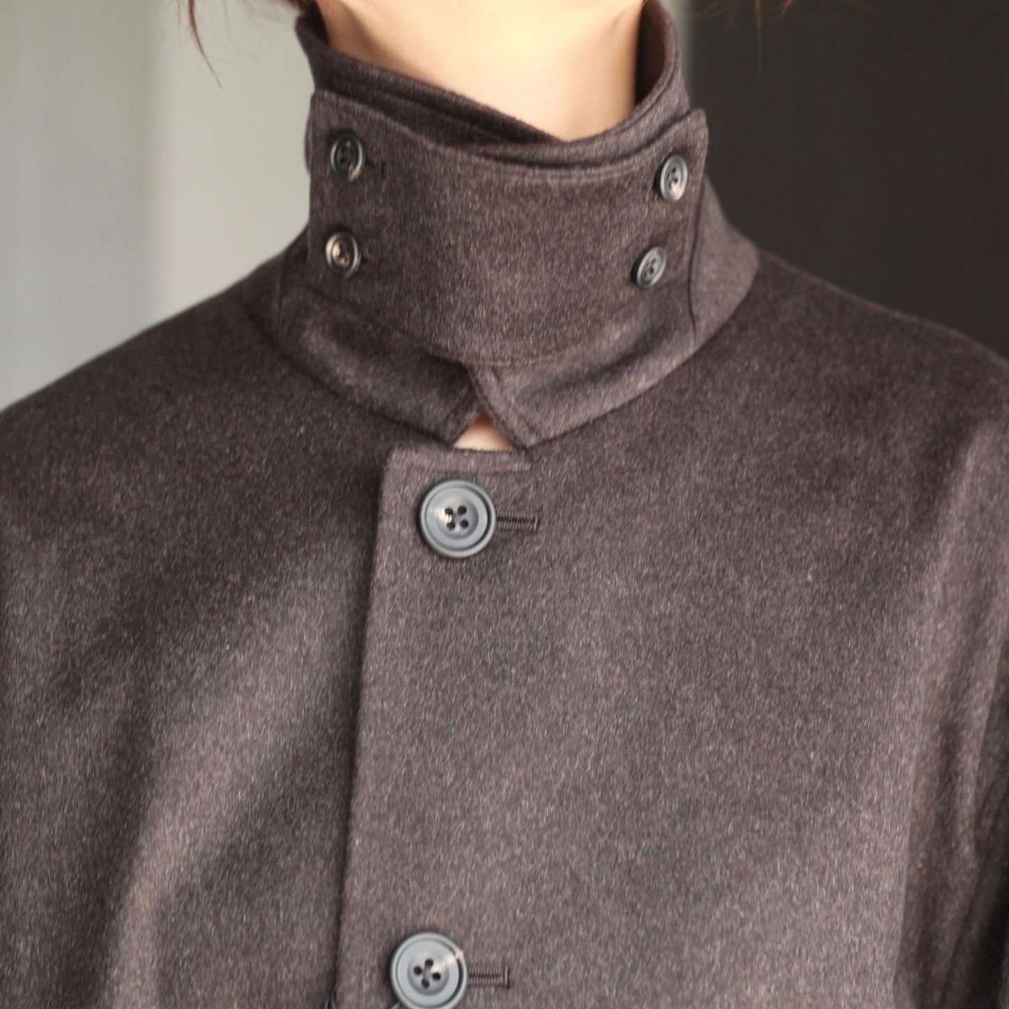 【残り一点】Oversized Investigated Coat(CASHMERE)