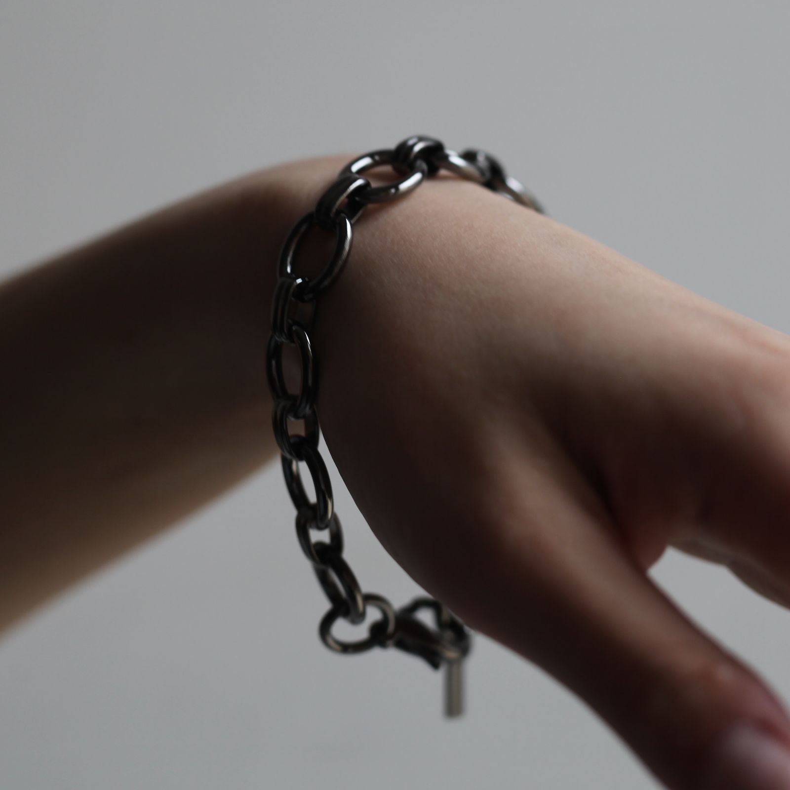 【残りわずか】Chain Bracelet(BLACK)