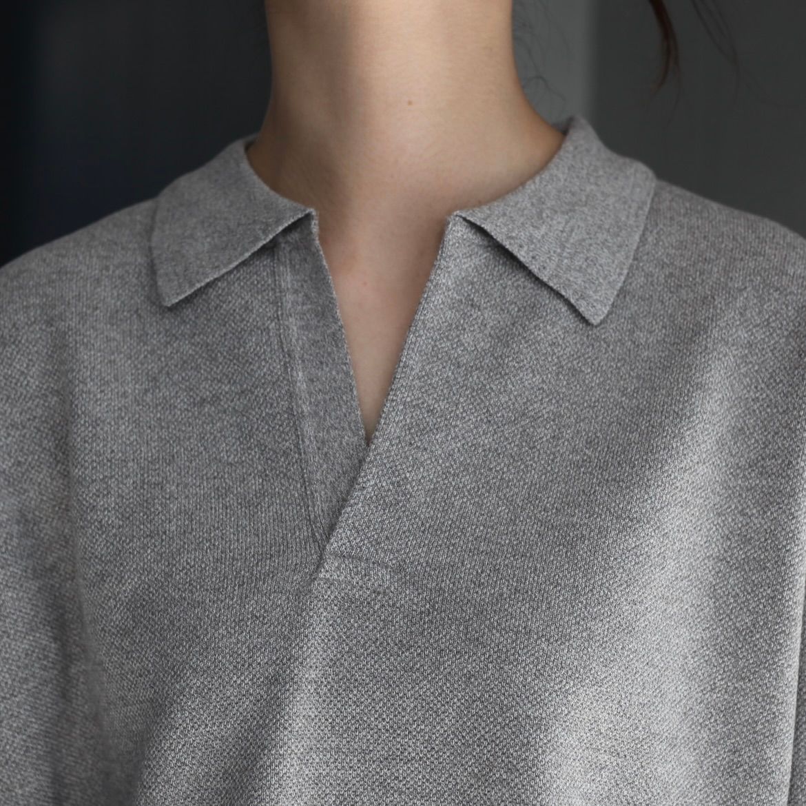 【残り一点】Co/Wo Moss Stitch Skipper