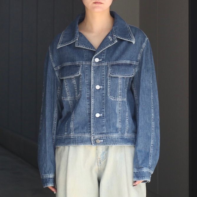 【残り一点】Light-Weight Denim Trucker Jacket