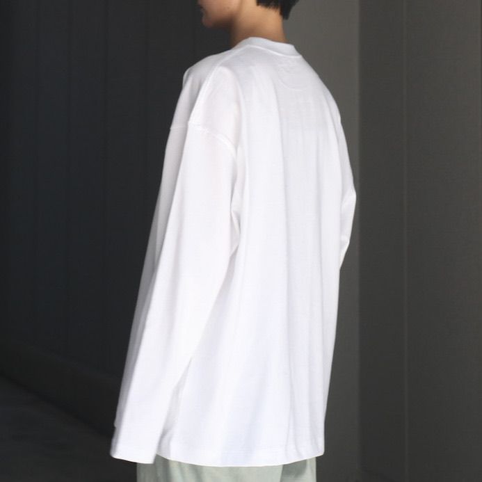 【残りわずか】12/- Air Spinning Loose Fit Longsleeve T-shirt