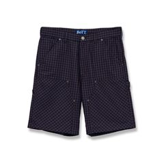 【残り一点】Plaid Double Knee Short