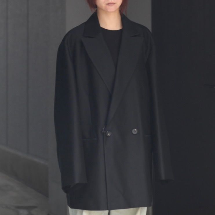 【残り一点】Oversized Peak Lapel Long Jacket