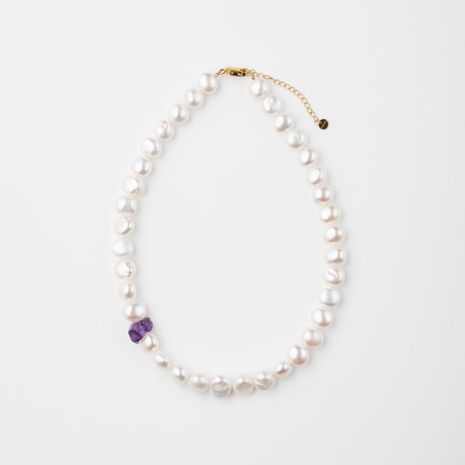 PREEK - 【お取り寄せ注文可能】Amethyst Classic Pearl Necklace