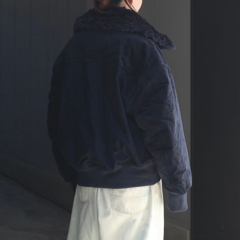 【残り一点】Corduroy Notched Lapel Utility Jacket
