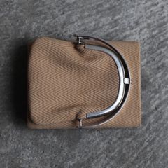 【残り一点】Frame Trifold Wallet(ODD_COW HERRINGBONE)