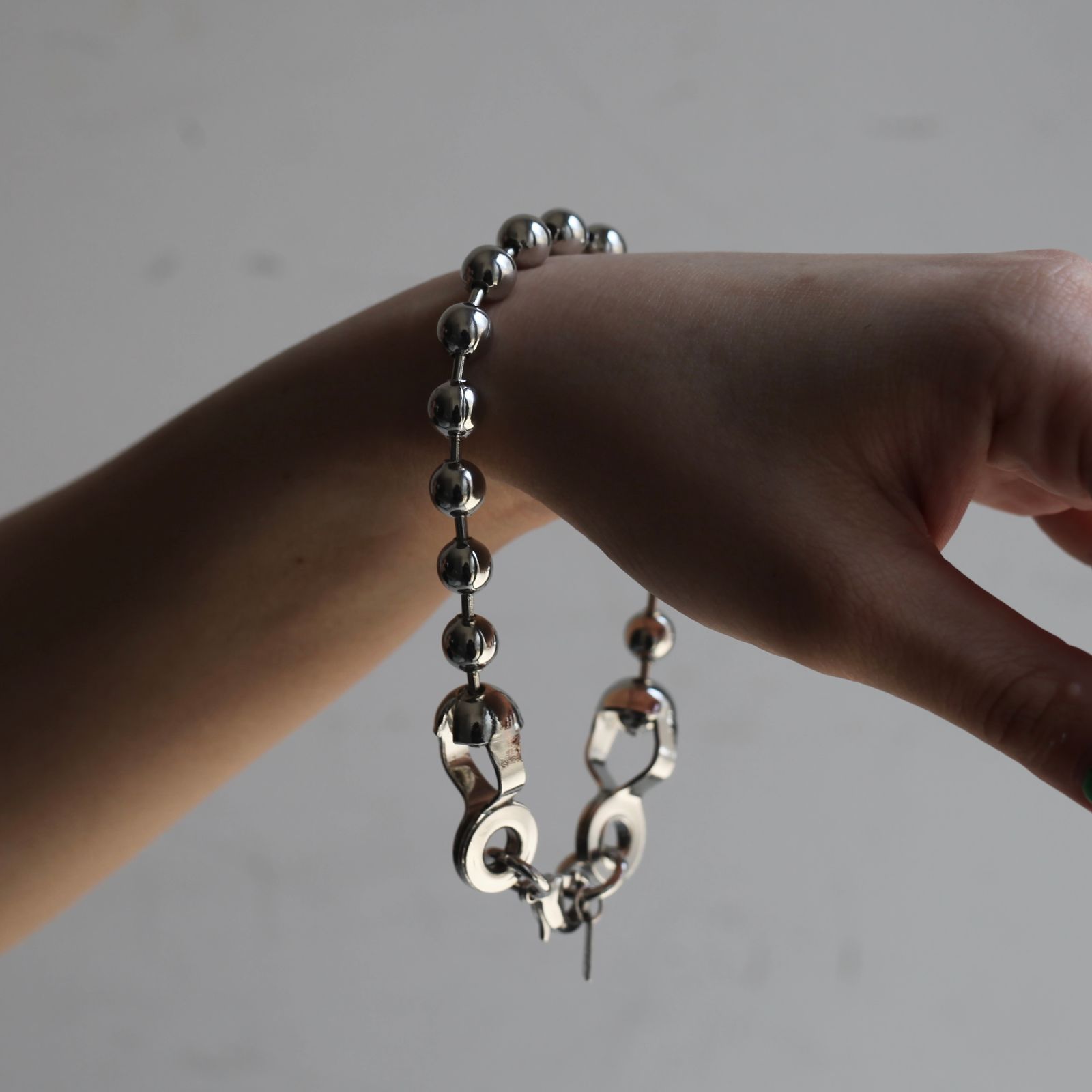 【残りわずか】Ball Chain Bracelet(SILVER)