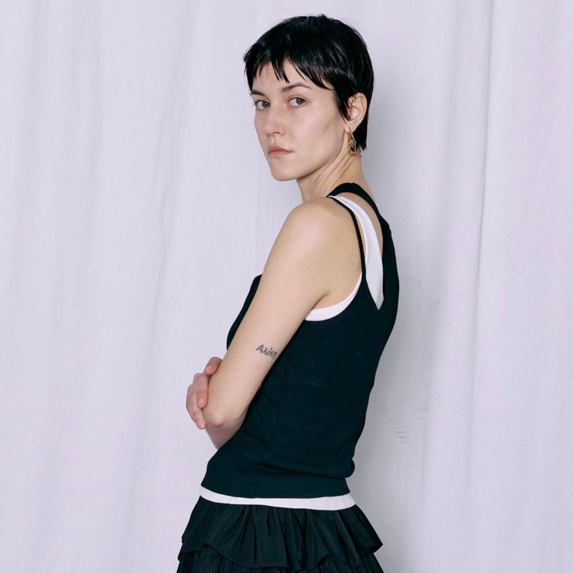 【残り一点】Motif Layered Tank Top