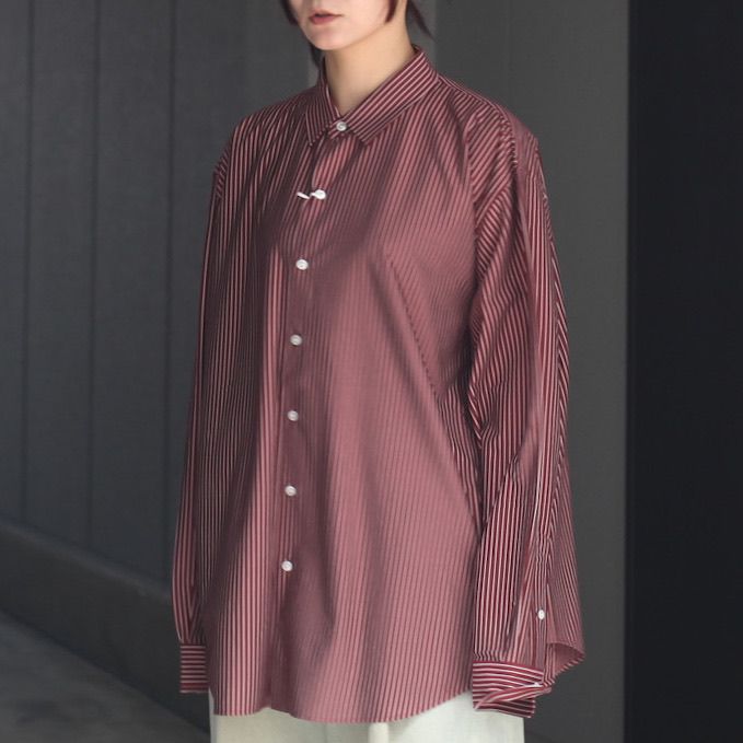 【残り一点】46G Atmosphere Stripe Shirt