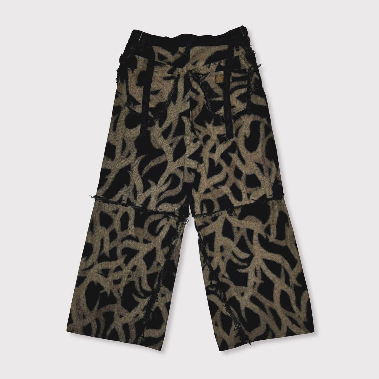 【残り一点】Slash Seam Twist Buggy Jeans(SHADOW ASAT)