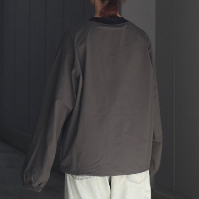 【残り一点】Lasered Nylon Crewneck