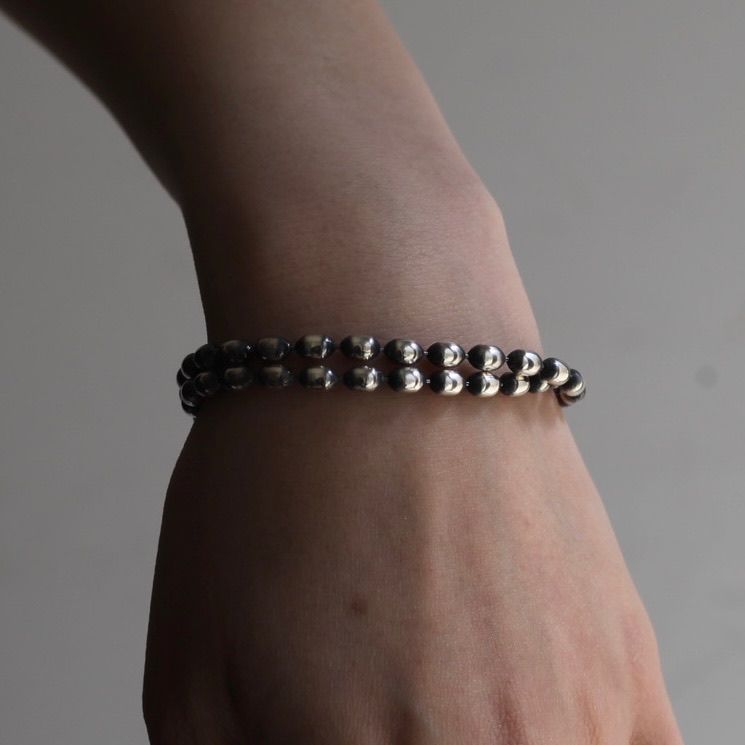 【お取り寄せ注文可能】Oval Bowl Chain W Bracelet