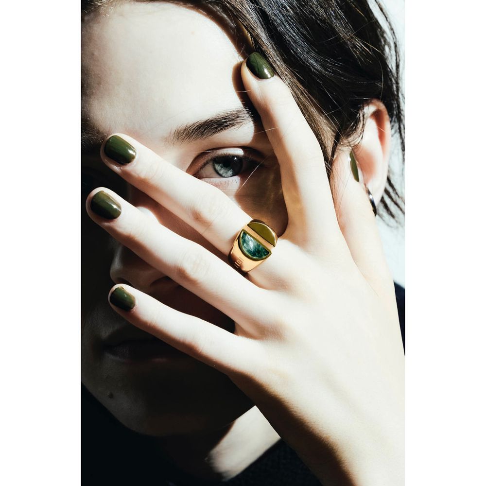 NIL DUE / NIL UN TOKYO - 【残りわずか】Split Carved Seal Ring ...