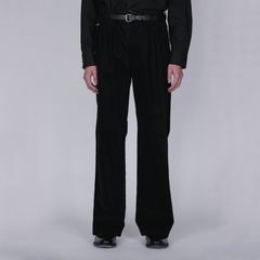 【残り一点】Flocked Denim Wide Tailored Pants