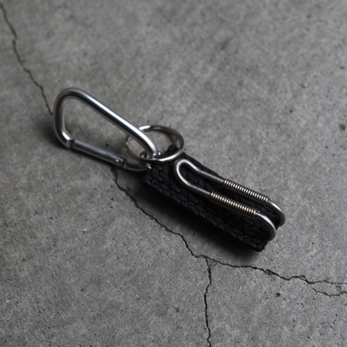 【残りわずか】Spring Clip Key Holder(CLIX_CHAIN GRAIN)